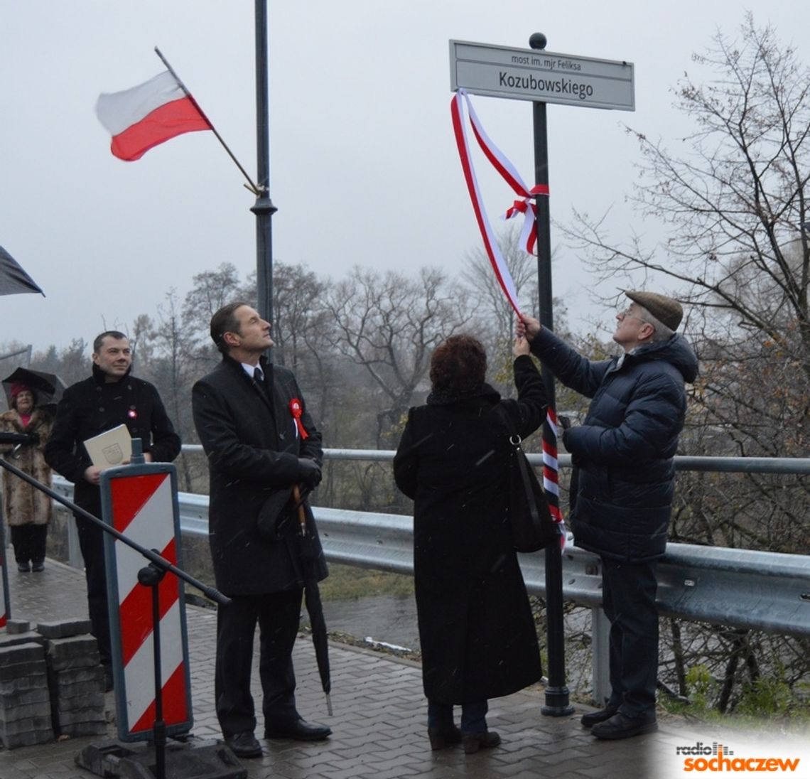 Sochaczew: Major Kozubowski oficjalnie patronem mostu Sochaczew: Major Kozubowski oficjalnie patronem mostu
