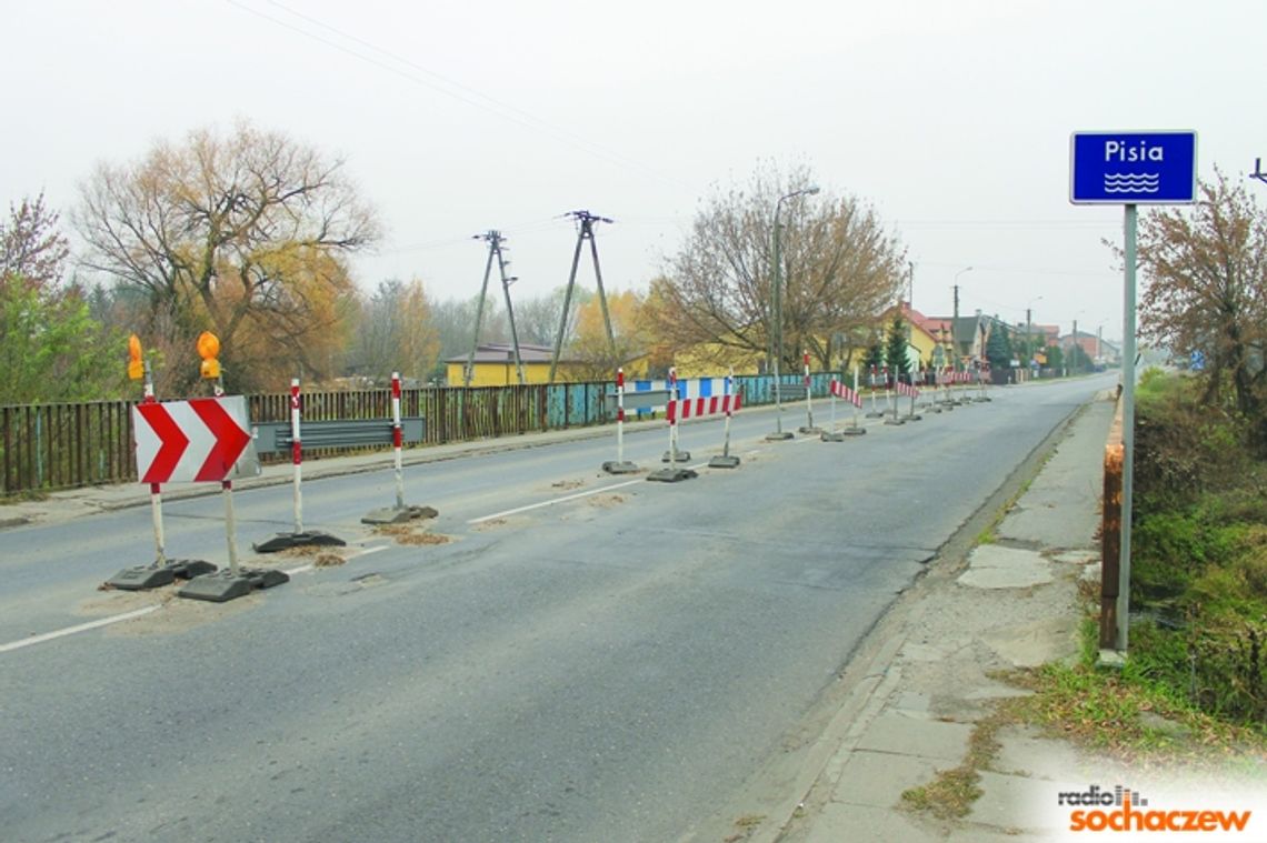 Sochaczew: Wkrótce koniec problemów z przeprawą przez rzekę Pisia