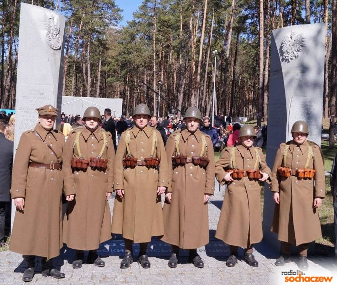 Sochaczewska grupa na uroczystościach katyńskich