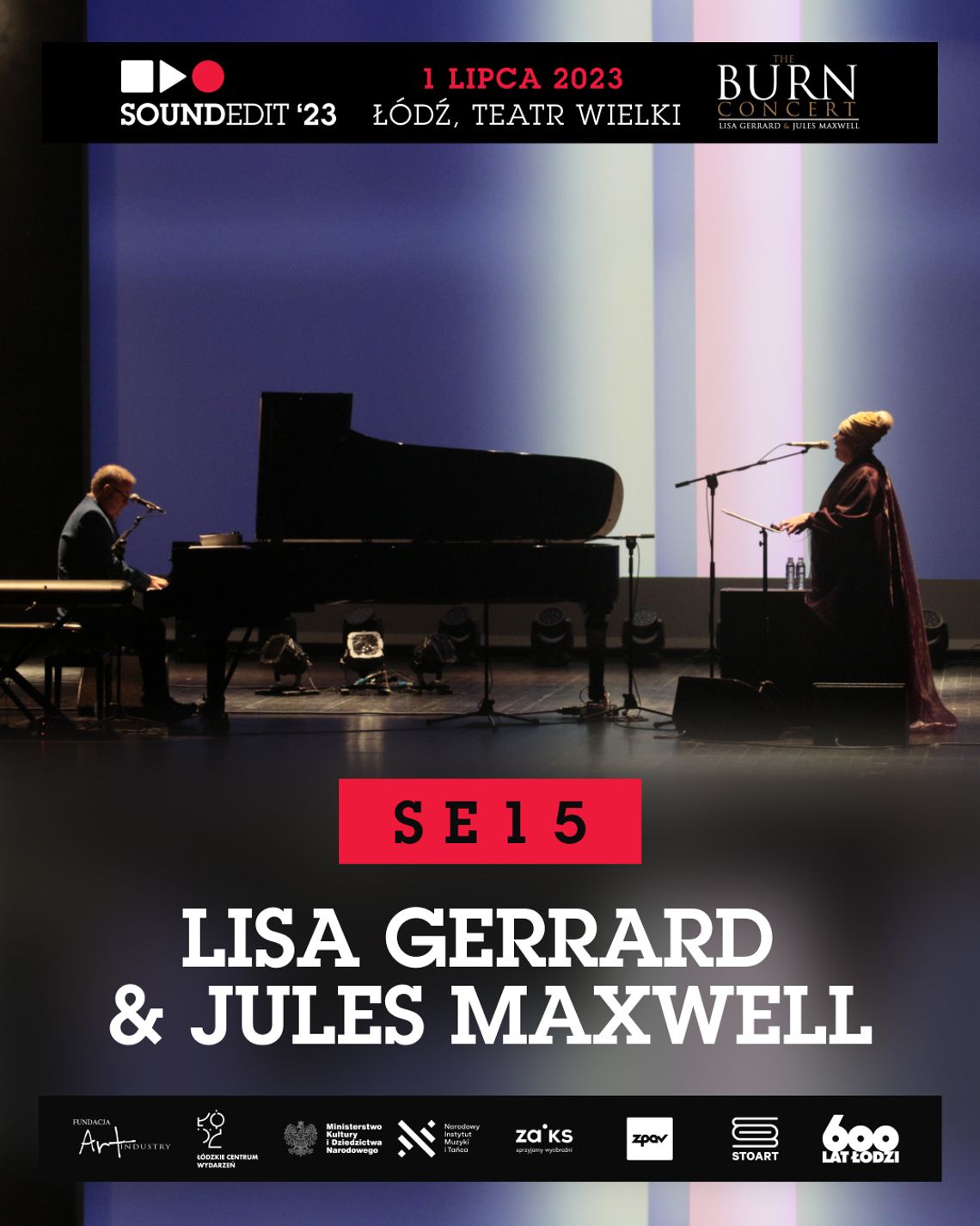 Soundedit ’23 – Lisa Gerrard i Jules Maxwell wystąpią w Teatrze Wielkim w Łodzi!