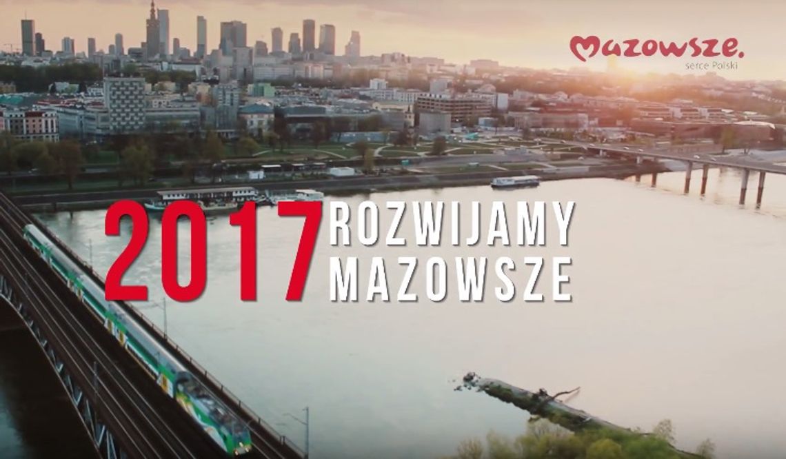 Spot podsumowujący rok inwestycji na Mazowszu