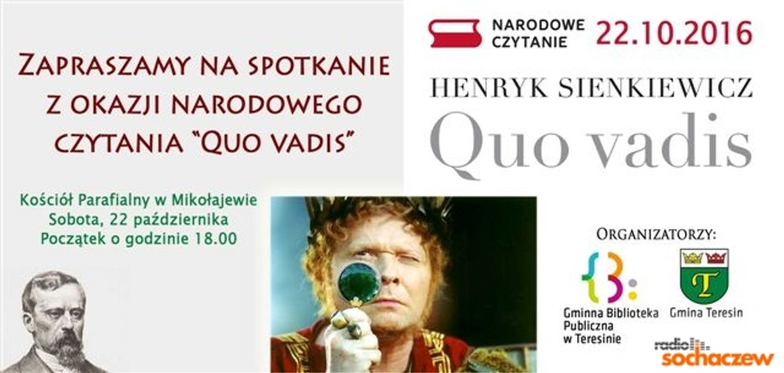 Spotkanie z okazji narodowego czytania