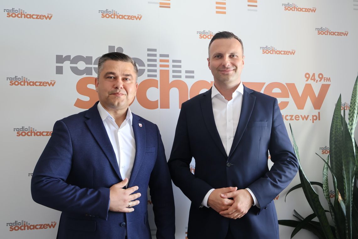 Starosta Warszawski Zachodni – Romuald Reszka oraz Wójt Gminy Kampinos - Piotr Grzelak