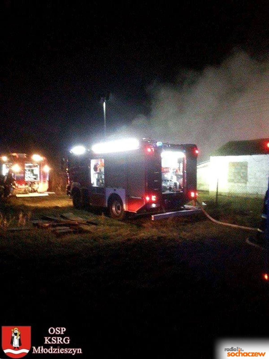 Strażący w weekend pracowali