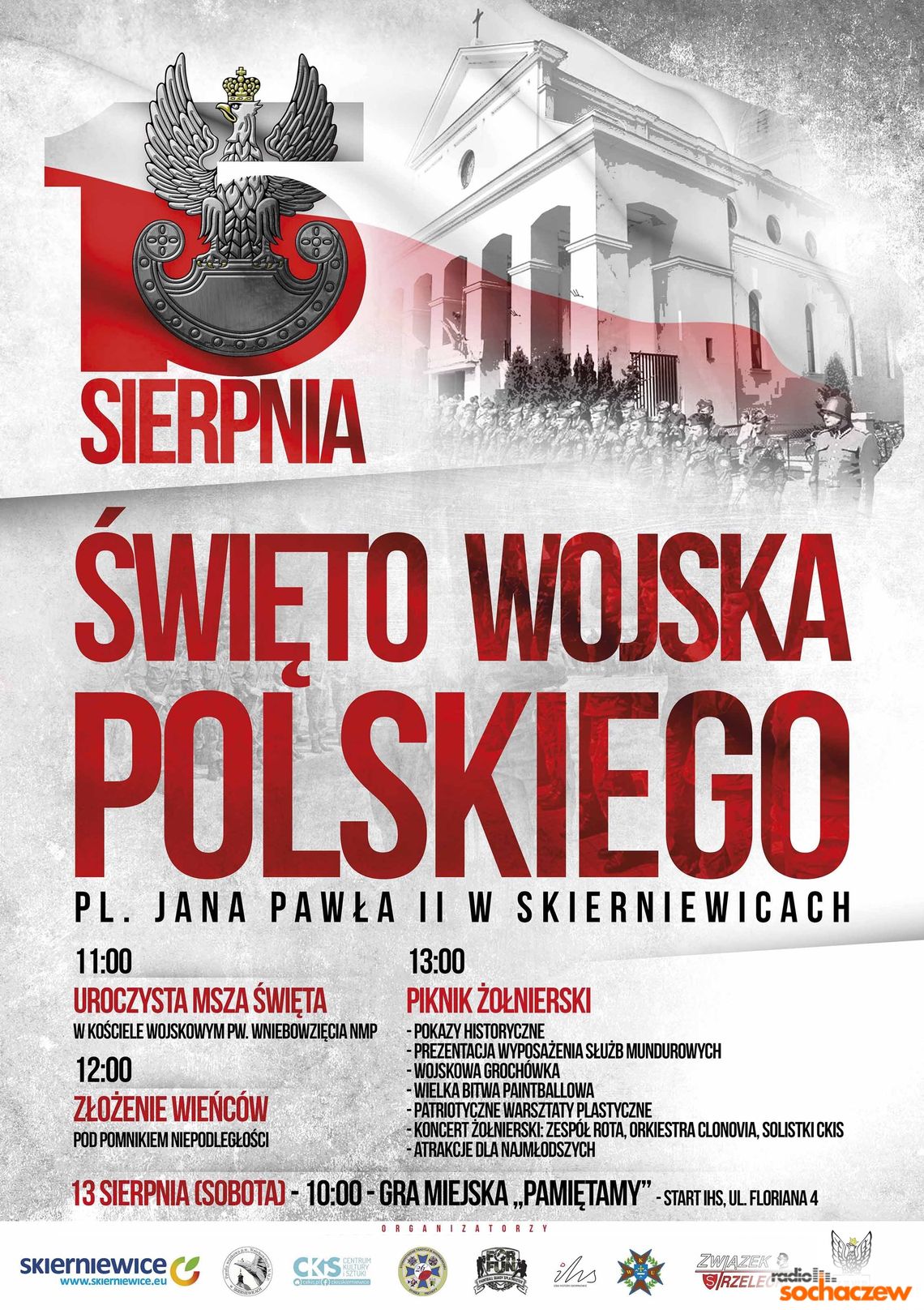 Święto Wojska Polskiego w Skierniewicach
