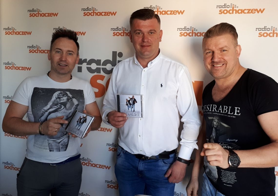 TO MASZ w sobotę: Zespół Quest odwiedził  Radio Sochaczew