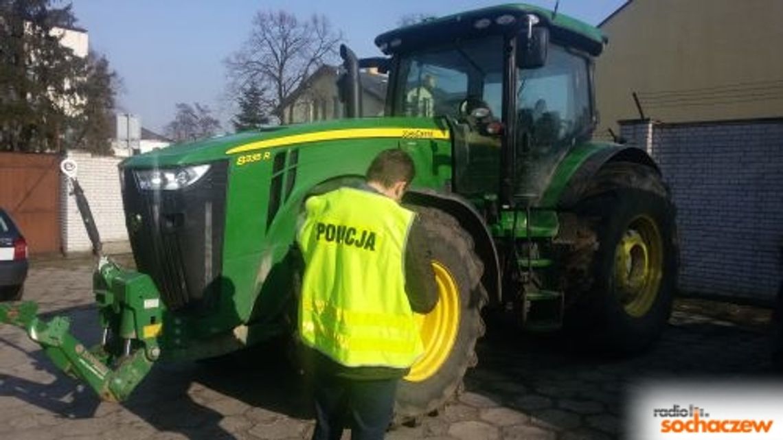 Traktorem z Dolnego Śląska do Łódzkiego Traktorem z Dolnego Śląska do Łódzkiego