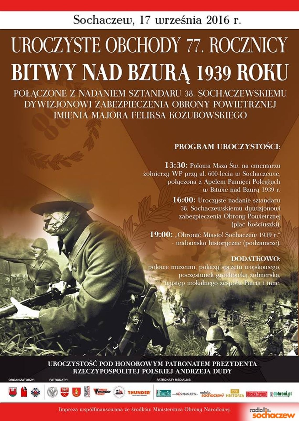 Uroczyste obchody rocznicy Bitwy Nad Bzurą