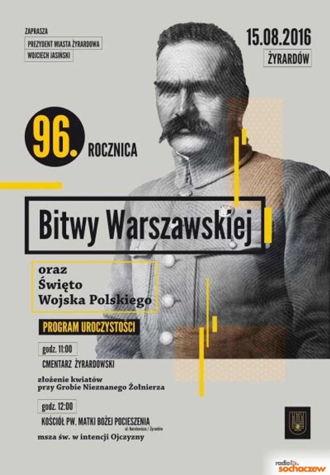 Uroczystości z okazji Święta Wojska Polskiego w Żyrardowie