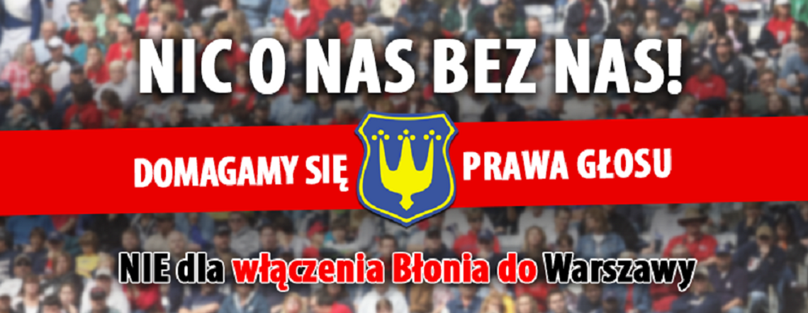 W Błoniu odbędzie się referendum w sprawie przyłączenia do Warszawy 