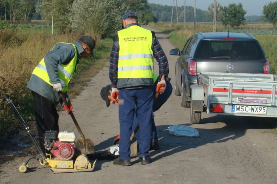 W Młodzieszynie prace drogowe trwają