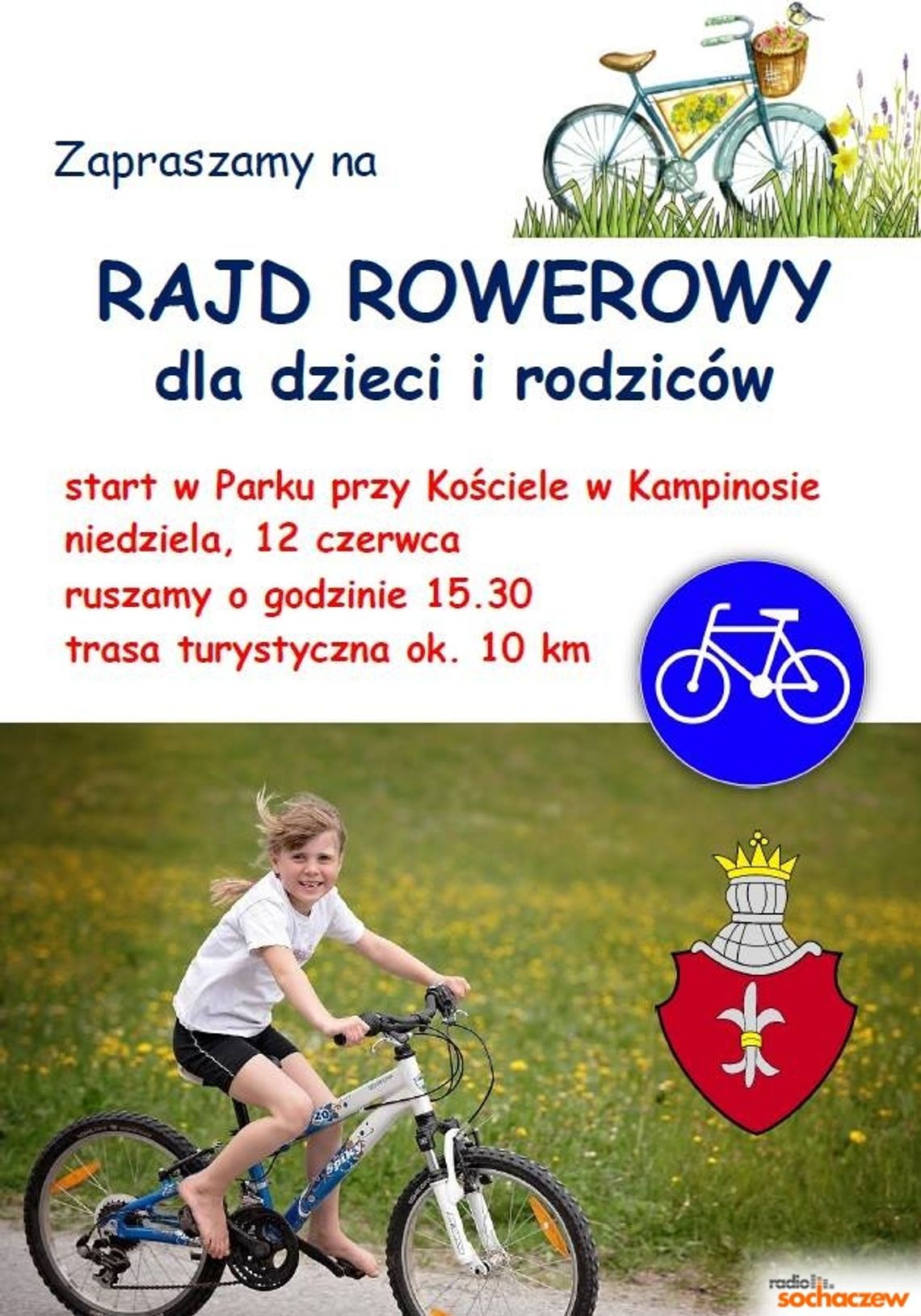 W niedzielę wsiadamy na rowery! W niedzielę wsiadamy na rowery!