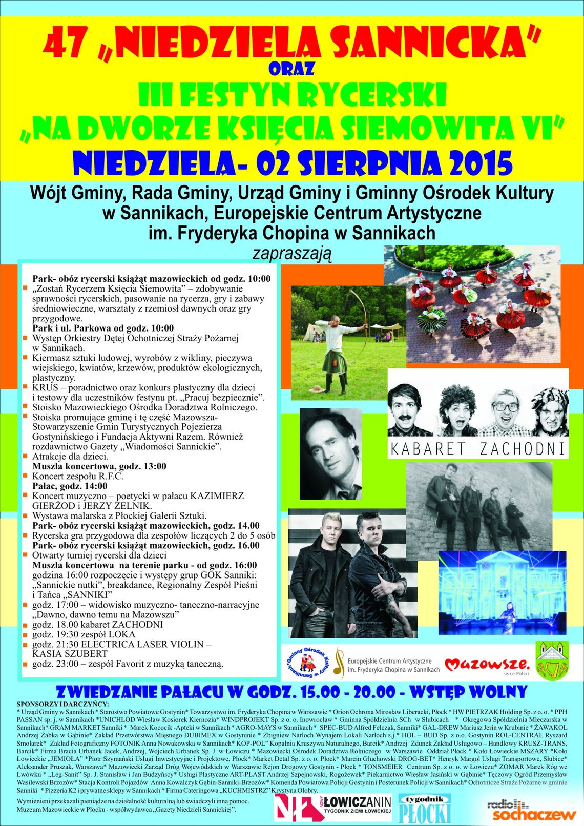 W Sannikach jak zawsze dużo się dzieje. Przed nami 47. Niedziela Sannicka W Sannikach jak zawsze dużo się dzieje. Przed nami 47. Niedziela Sannicka