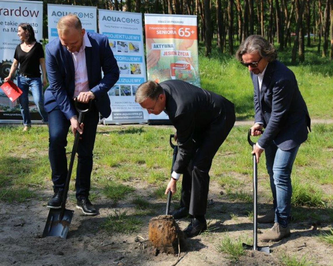 W Żyrardowie rozpoczęła się budowa Parku Seniora