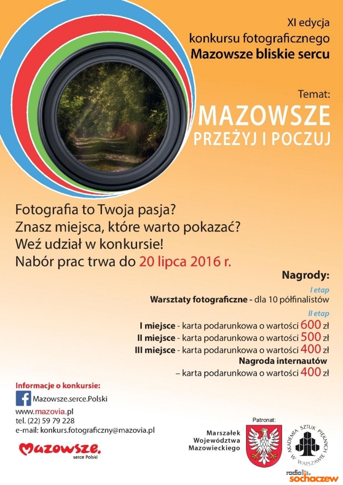 Weź udział w konkursie fotograficznym - wygraj warsztaty na ASP
