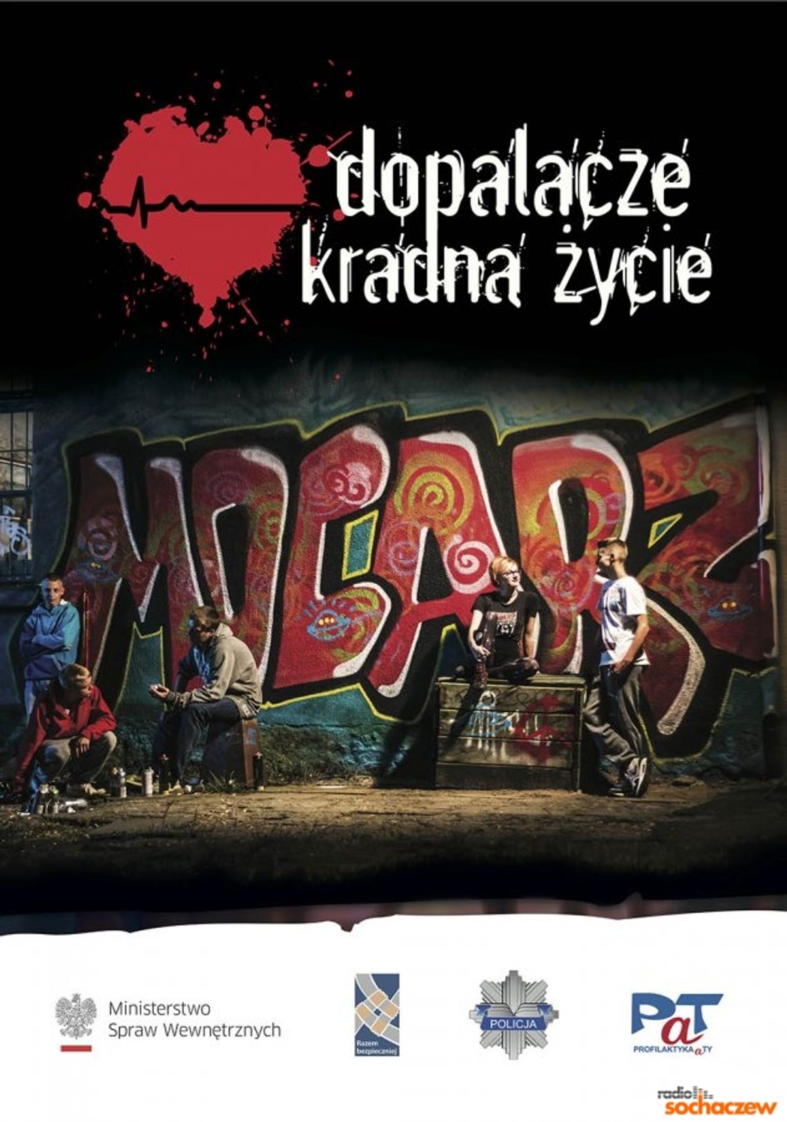 Weź udział w konkursie wspierającym kampanię "Dopalacze kradną życie"