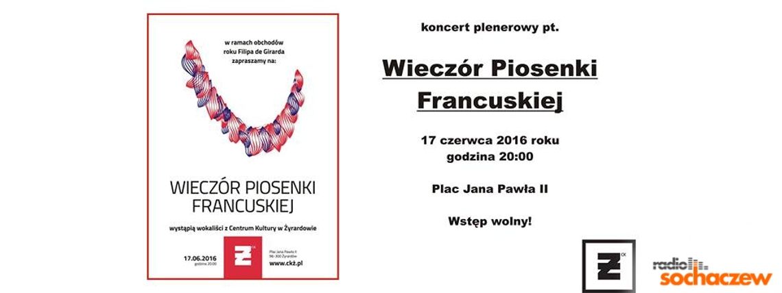 WIECZÓR POEZJI FRANCUSKIEJ W ŻYRARDOWIE WIECZÓR POEZJI FRANCUSKIEJ W ŻYRARDOWIE