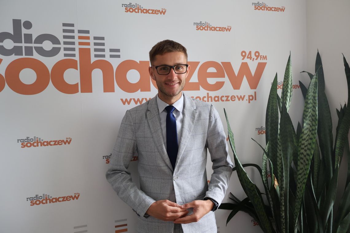 Wójt Damian Jaworski o biężacych inwestycjach w gminie Rybno Wójt Damian Jaworski o biężacych inwestycjach w gminie Rybno