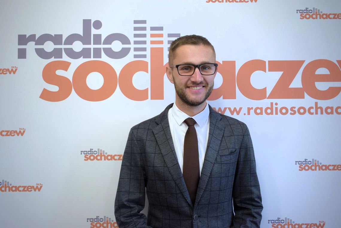 Wójt Damian Jaworski o bieżących sprawach gminy Rybno