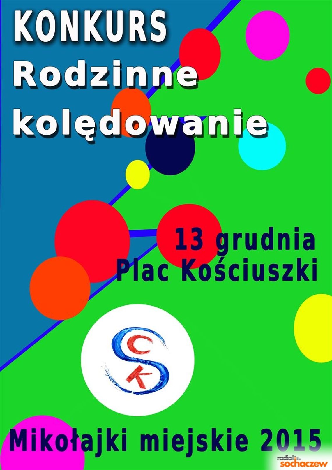 Wspólne kolędowanie na placu