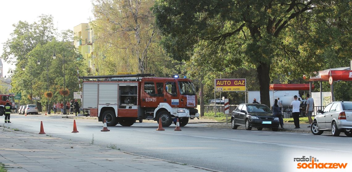 Wyciek gazu - jedno ze zdarzeń w którym interweniowała straż