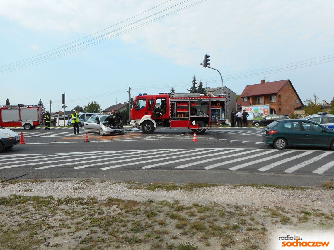 Wypadek na ul. Płockiej