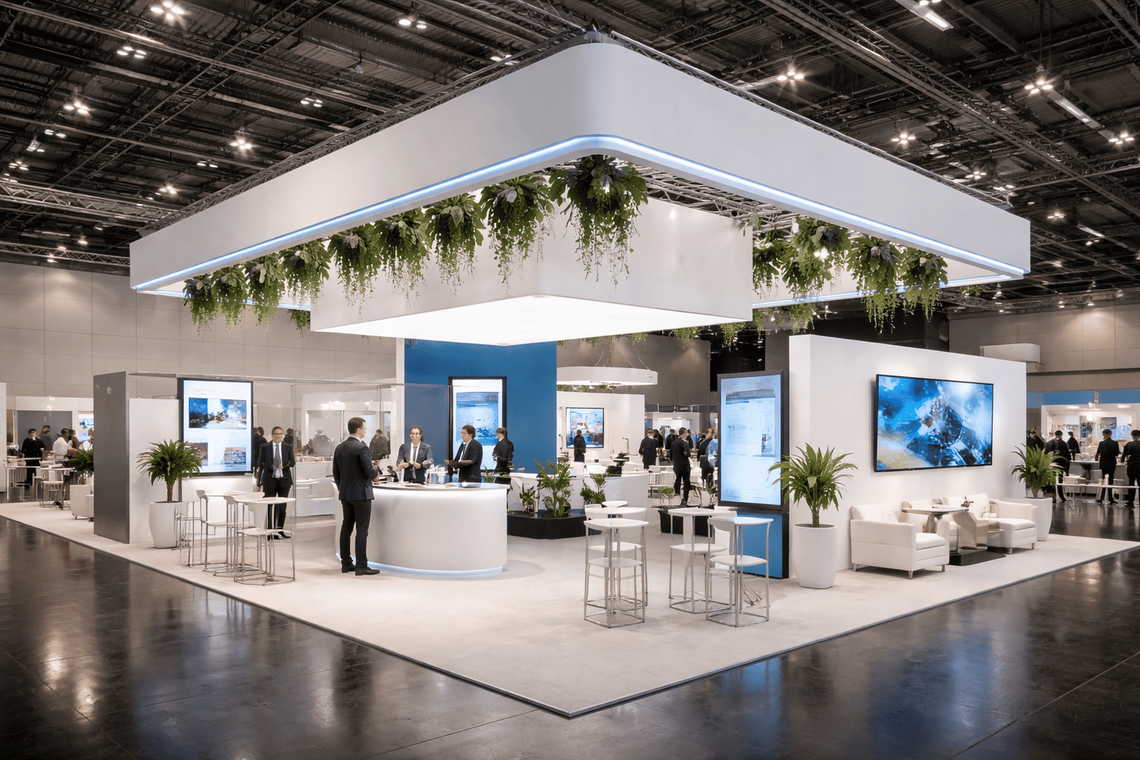 Wyspowe stoisko targowe – dlaczego przyciąga uwagę i buduje przewagę wystawcy?