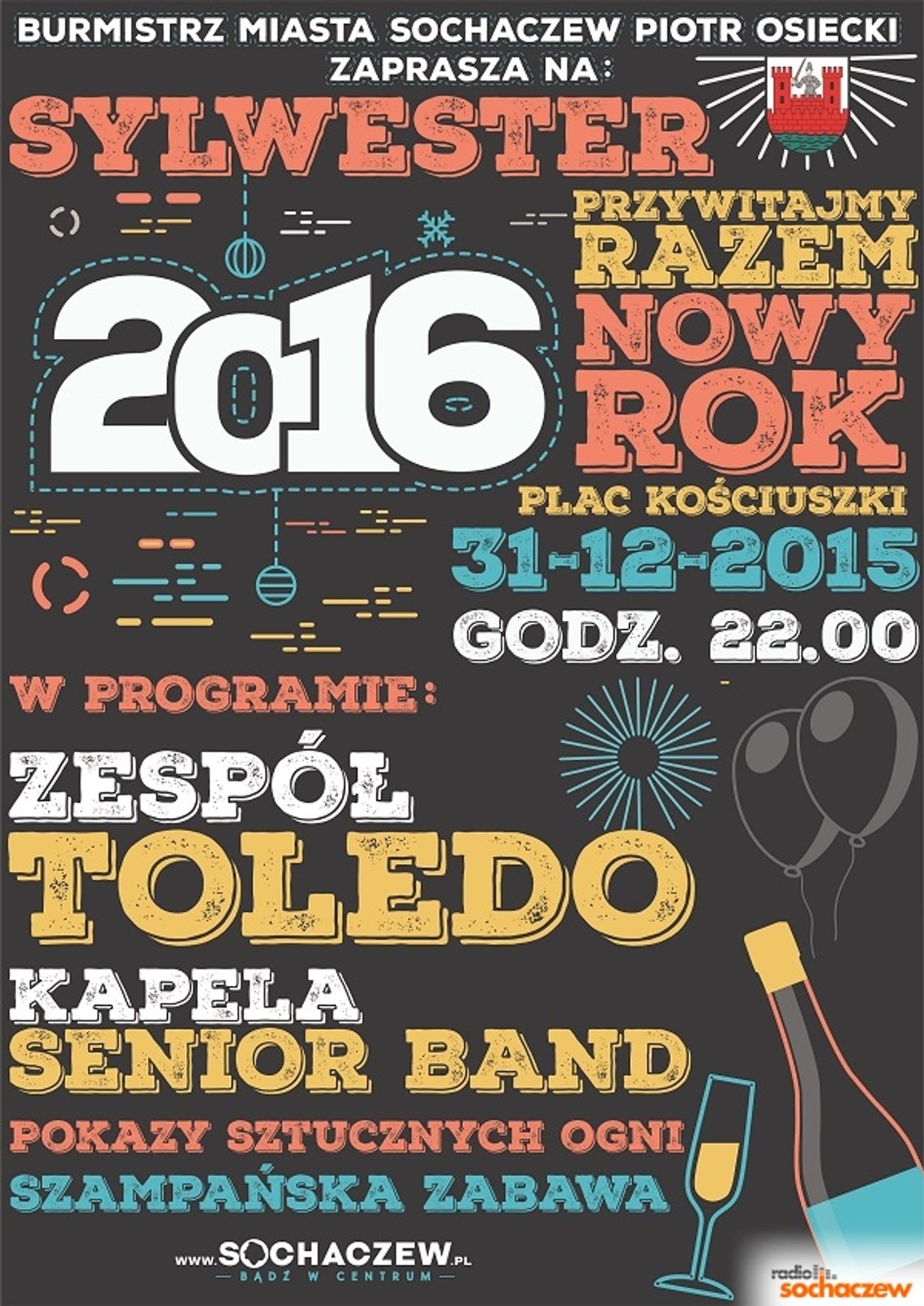 Wystrzałowy SYLWESTER 2016! Wystrzałowy SYLWESTER 2016!