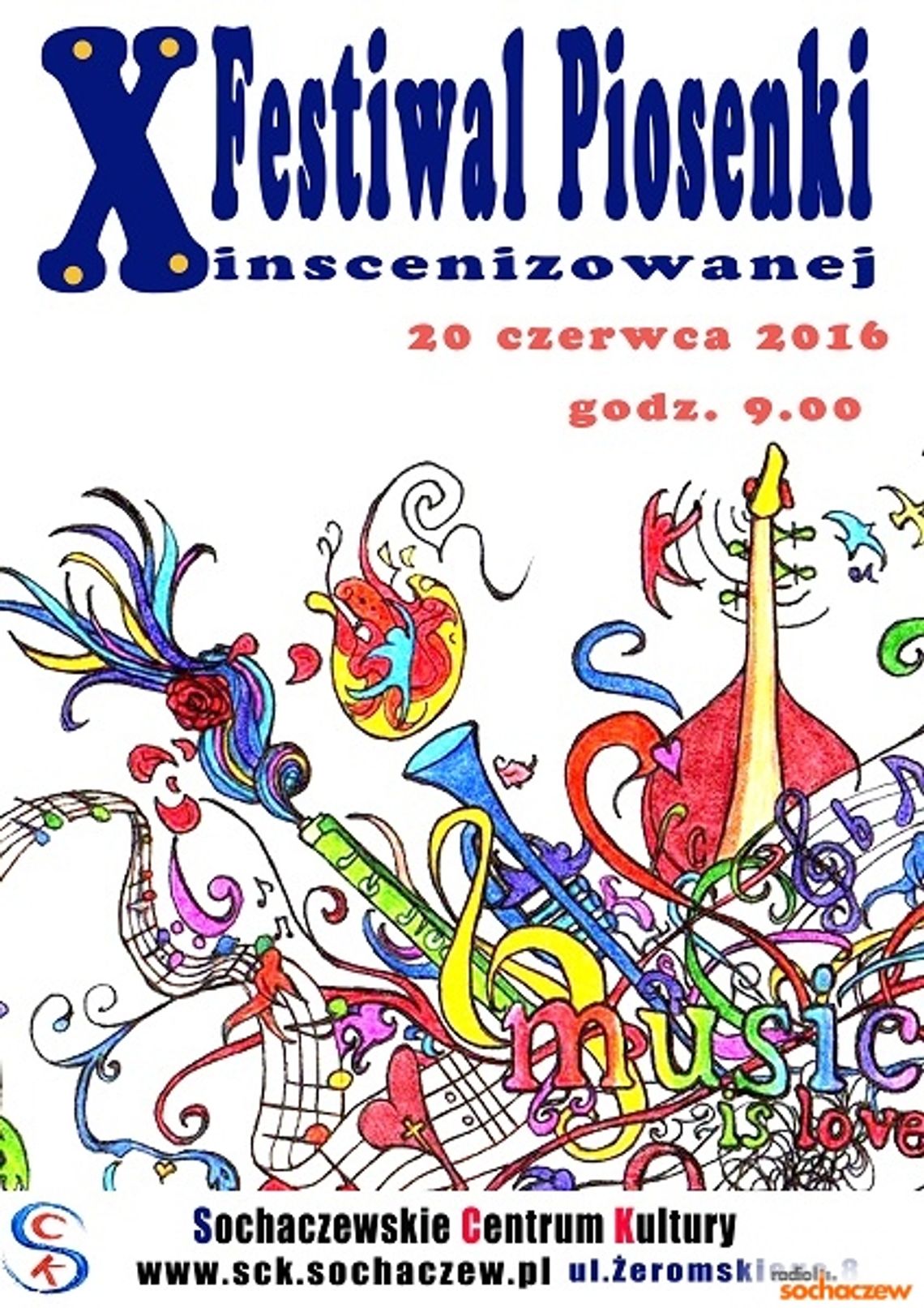 X Festiwal Piosenki Inscenizowanej w Sochaczewie X Festiwal Piosenki Inscenizowanej w Sochaczewie