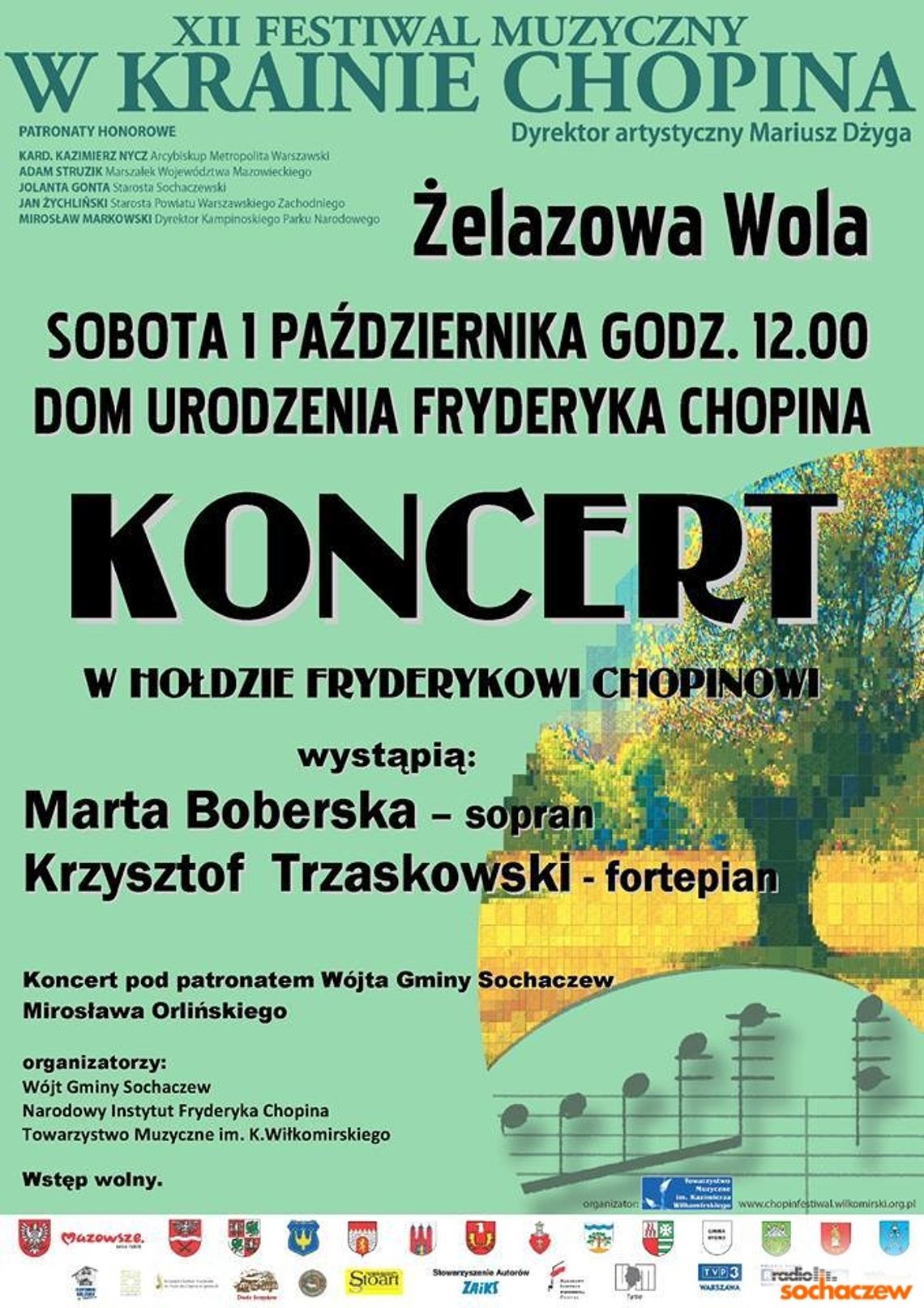 XII Festiwal Muzyczny W KRAINIE CHOPINA!