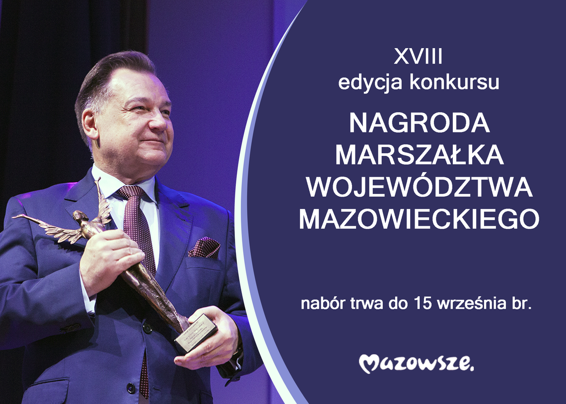 XVIII edycja konkursu Marszałka Województwa Mazowieckiego