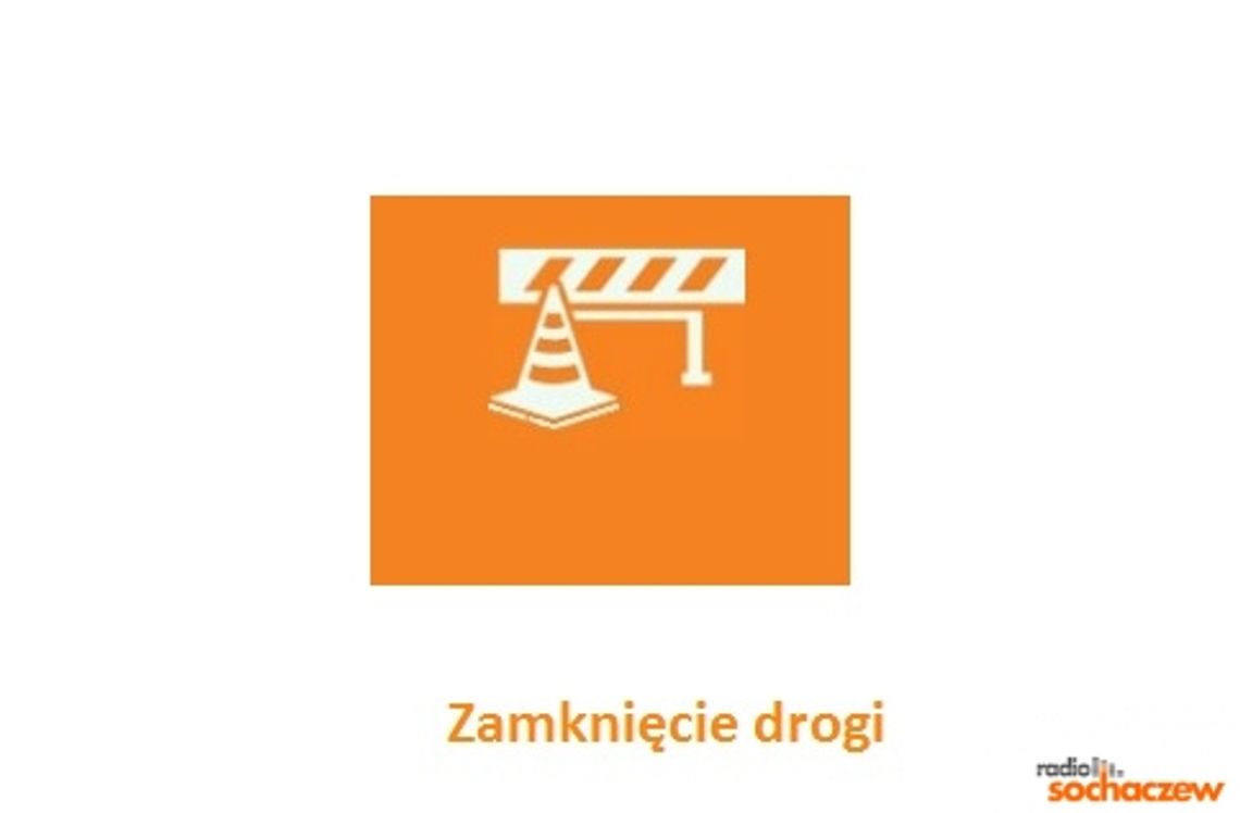 Zamknięcie drogi powiatowej