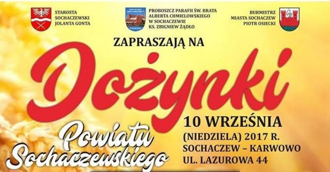 Zapraszamy na dożynki powiatowe do Karwowa