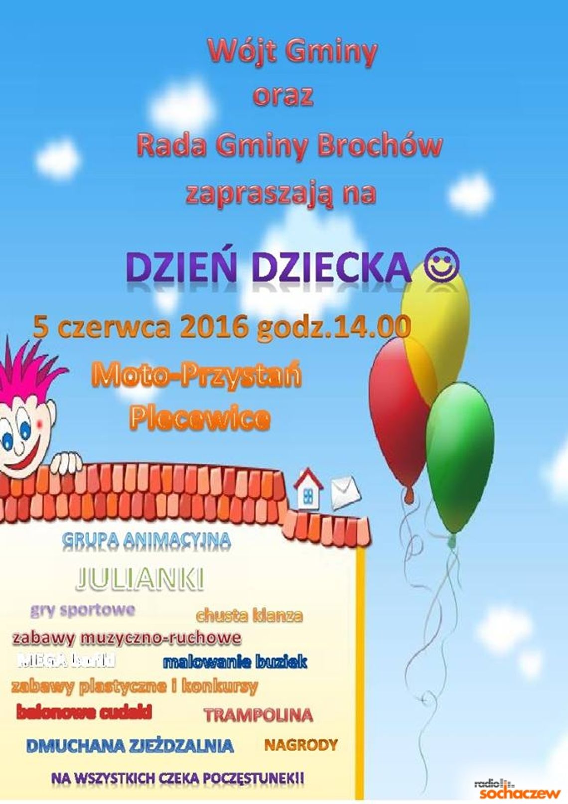Zapraszamy na Dzień Dziecka w Brochowie