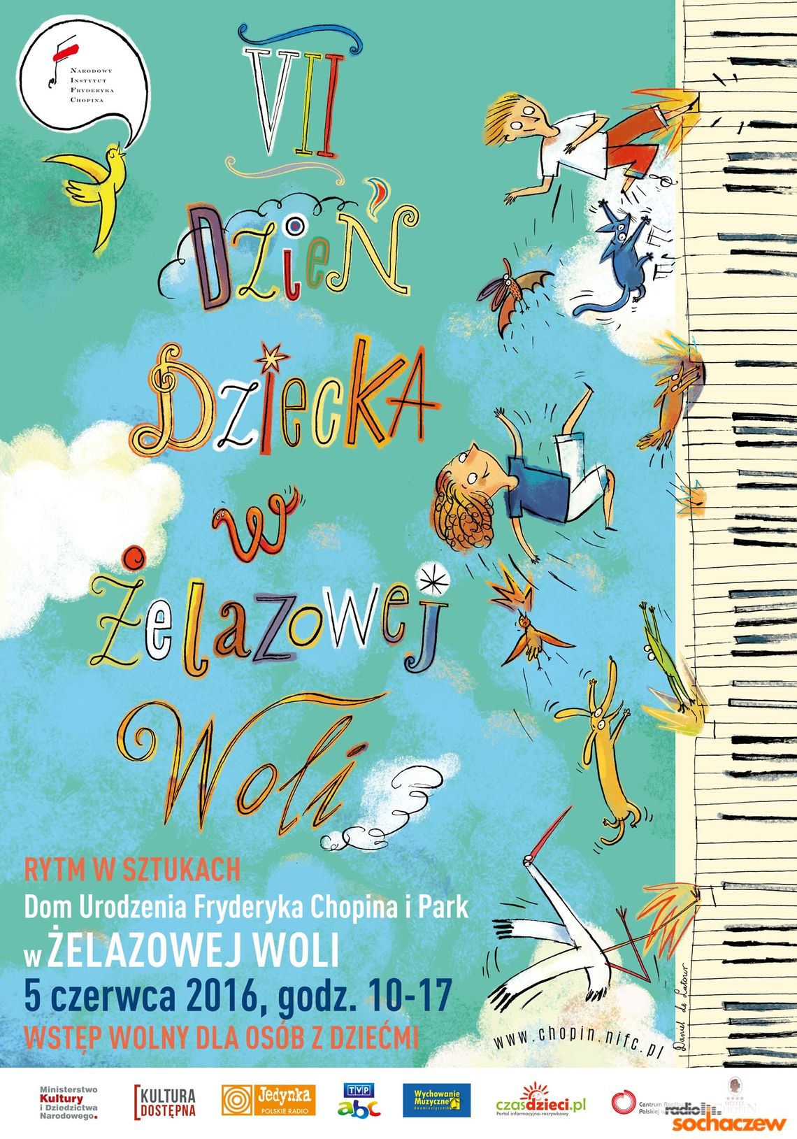 Zapraszamy na Dzień Dziecka w Żelazowej Woli Zapraszamy na Dzień Dziecka w Żelazowej Woli