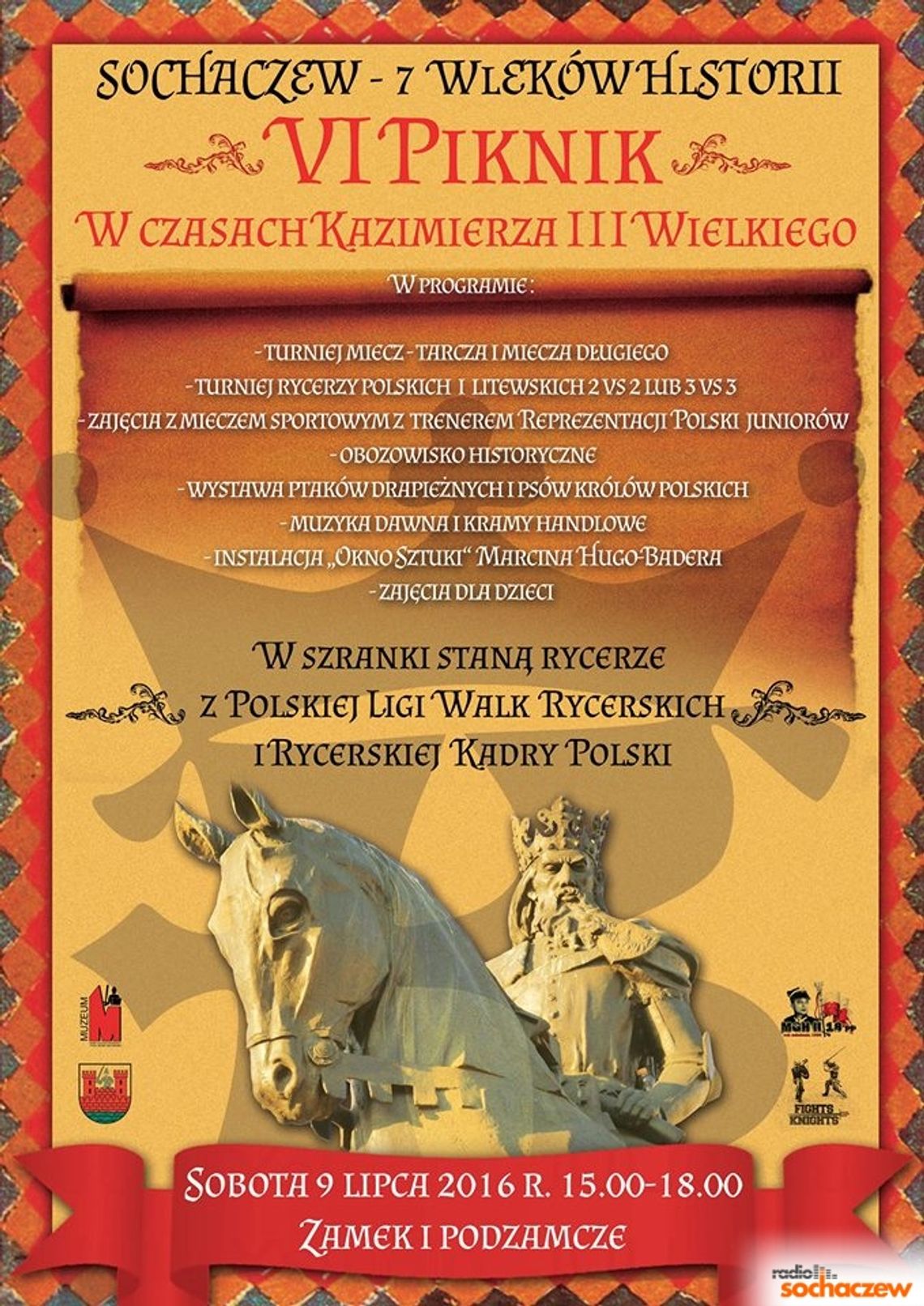 Zapraszamy na VI Piknik "Sochaczew - 7 wieków historii" 