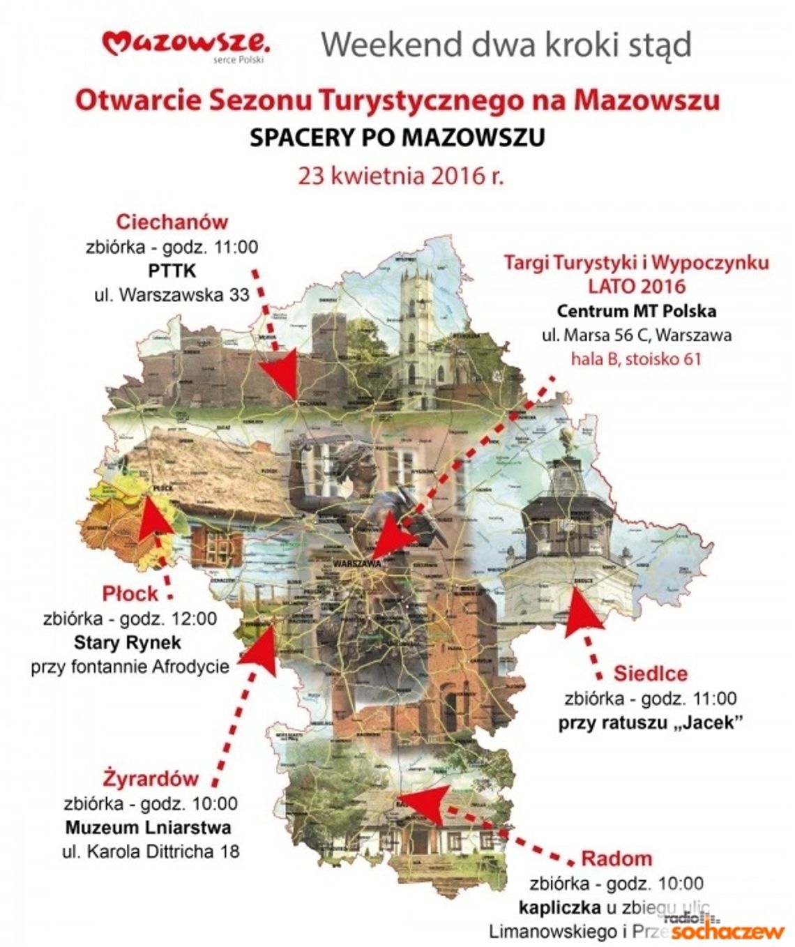 Zapraszamy na wędrówkę po Żyrardowie Zapraszamy na wędrówkę po Żyrardowie