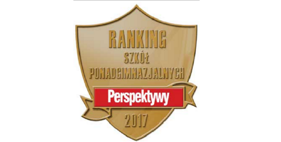 Zespół Szkół Centrum Kształcenia Praktycznego awansuje w ogólnopolskim rankingu szkół Perspektyw