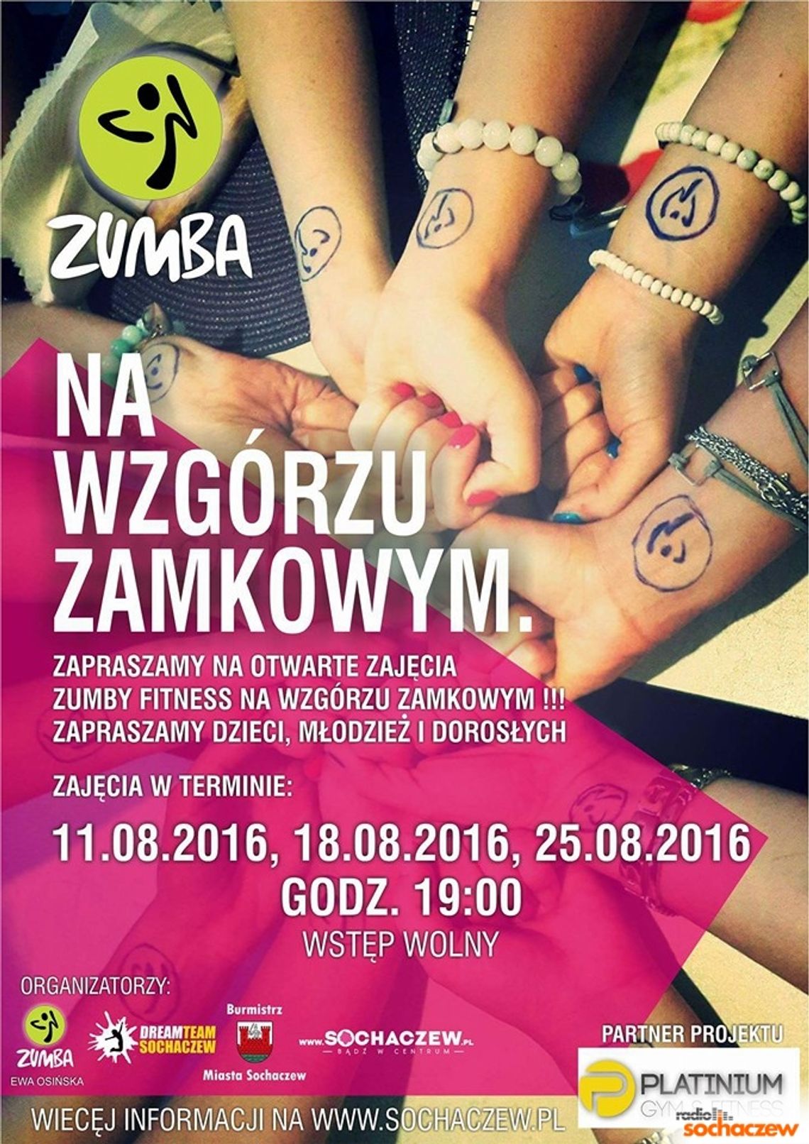 Zumba na wzgórzu zamkowym