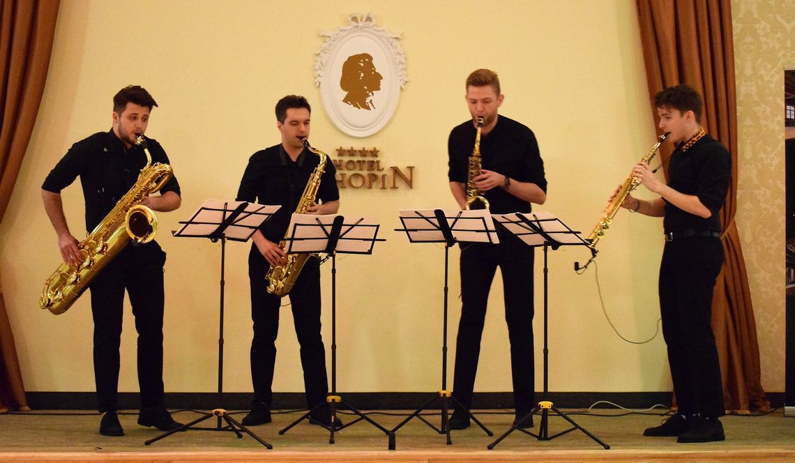 Żywiołowy kwartet saksofonowy na inaugurację Spotkań z Chopinem