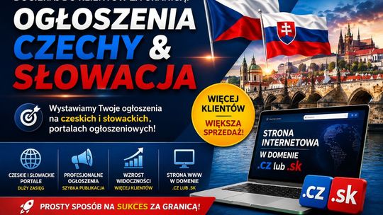 Czeskie i słowackie portale ogłoszeniowe - publikacja ofert