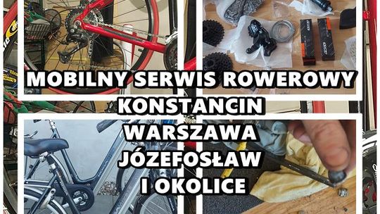 Mobilny Serwis Rowerowy Konstancin, Warszawa, Józefosław i okolice