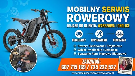 Pogotowie Rowerowe Konstancin-Jeziorna Józefosław Warszawa i okolice