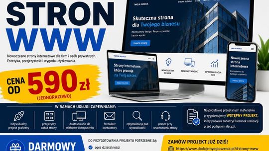 STRONA WWW DLA FIRMY - OD PODSTAW
