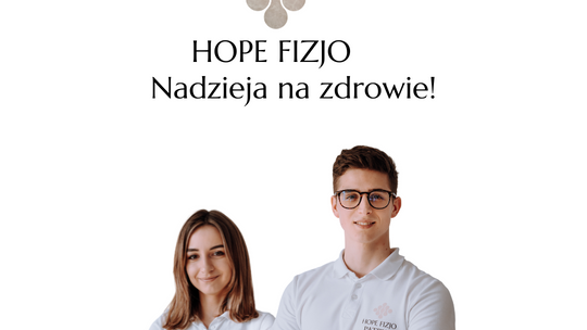 Zapraszamy do nowego gabinetu fizjoterapii i masażu HOPE FIZJO!