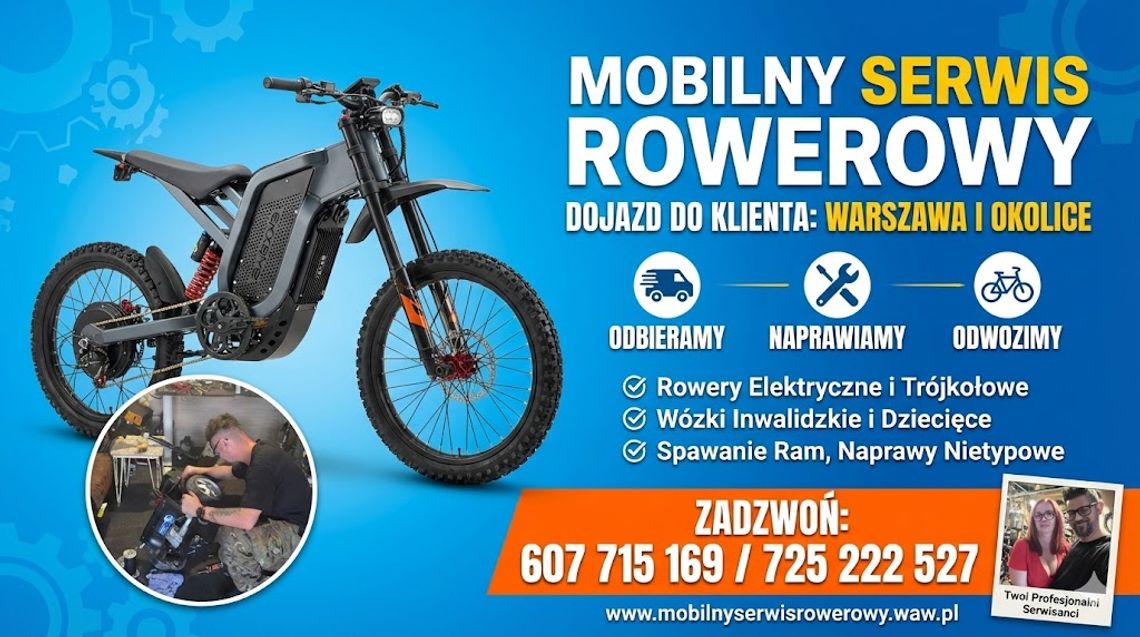 Pogotowie Rowerowe Konstancin-Jeziorna Józefosław Warszawa i okolice Pogotowie Rowerowe Konstancin-Jeziorna Józefosław Warszawa i okolice