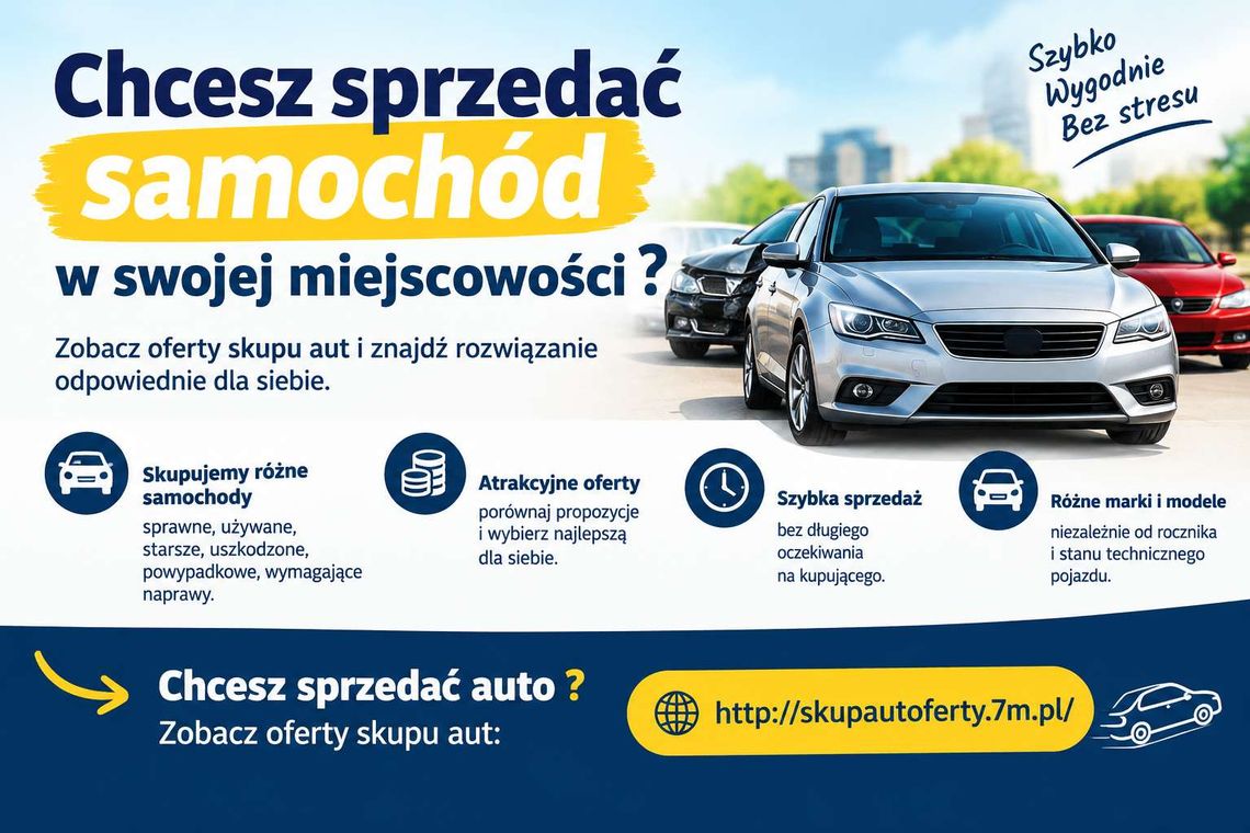 Skup aut Sochaczew Aktualne oferty