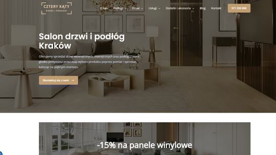 Cztery Kąty - salon drzwi i podłóg Cztery Kąty - salon drzwi i podłóg