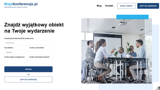 Mojekonferencje.pl  - sale konferencyjne