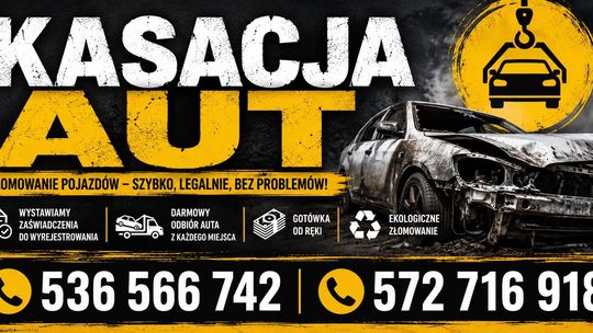Skup Aut, Kasacja Aut, Auto Kasacja Siedlce
